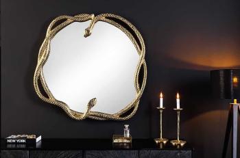 Wandspiegel goud diamantvorm 80cm