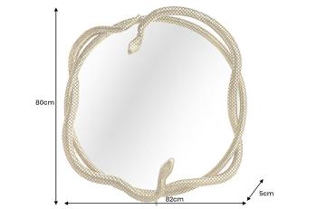 Wandspiegel goud diamantvorm 80cm