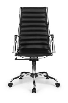 Bureaustoel Design zwart chroom