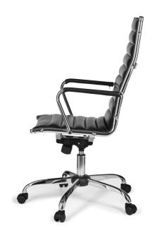 Bureaustoel Design zwart chroom