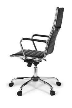 Bureaustoel Design zwart chroom