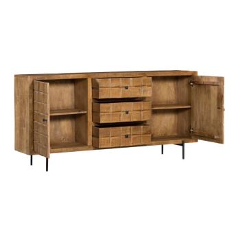 Brandy dressoir-bruin-160 cm