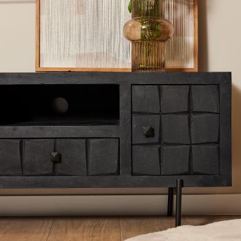 Brandy tv-meubel-zwart-120 cm