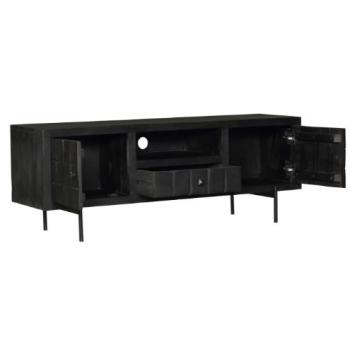 Brandy tv-meubel-zwart-150 cm
