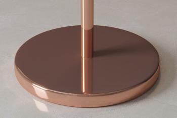 vloerlamp koper met 7 glasbollen 168 cm