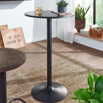 ronde statafel zwart 60cm
