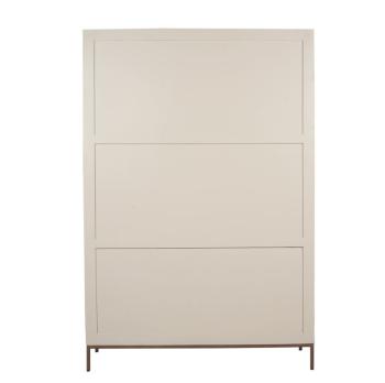 Vakkenkast zandbeige 135 cm