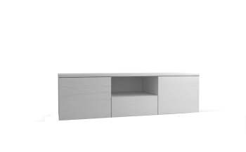 Zwevend tv dressoir 166 cm