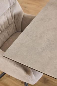 tafel keramiek grijs 135 cm