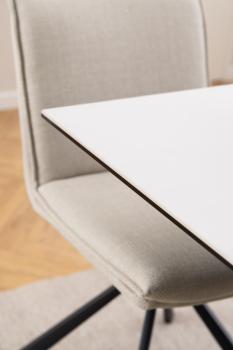 tafel keramiek wit 135 cm