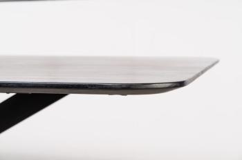 eetkamertafel mangohout zwart 240 cm