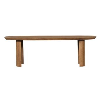 Ovale eettafel mango 300 cm