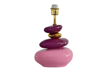 tafellamp Zen Stones rose 45 cm