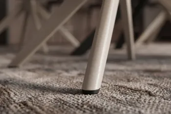 Eetkamerstoel Lucca taupe beige draaibaar