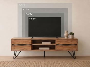 TV Lowboard acaciahout 160 cm