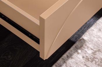 TV meubel beige gelakt keramiek travertin 150 cm