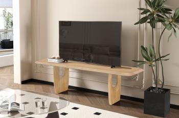 Tv meubel massief mangohout amandel kleur160 cm