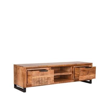 tv meubel 160 cm mangohout