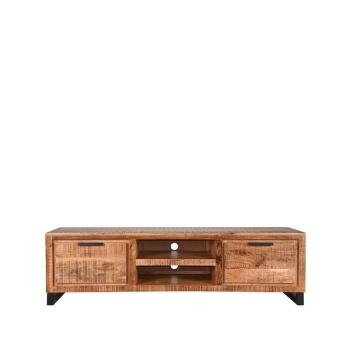 tv meubel 160 cm mangohout