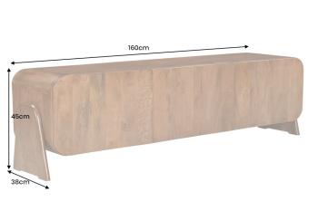 Mangohout tv meubel 160 cm