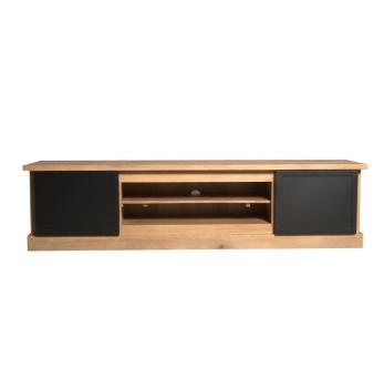 TV meubel mangohout 200 cm met laden en deuren