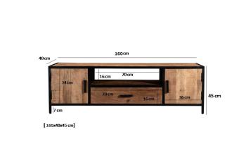 Mango tv meubel 160 cm