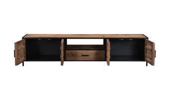 Tv meubel mangohout met metaal 220 cm