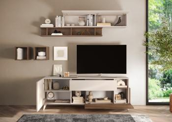 Tv meubel Monaco cashmere mercure eiken 181 cm