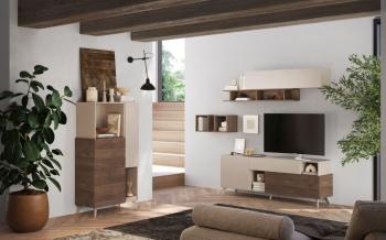 Tv meubel Monaco cashmere mercure eiken 181 cm