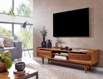 TV meubel sheesham hout 145 cm