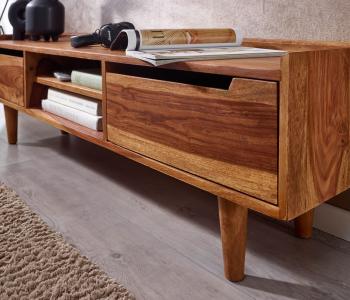 TV meubel sheesham hout 145 cm