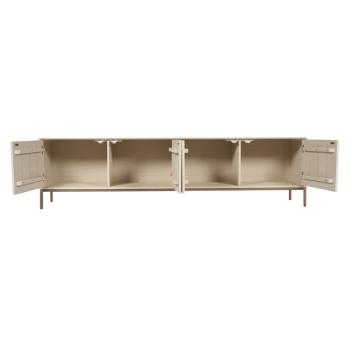 TV meubel zandbeige 210 cm