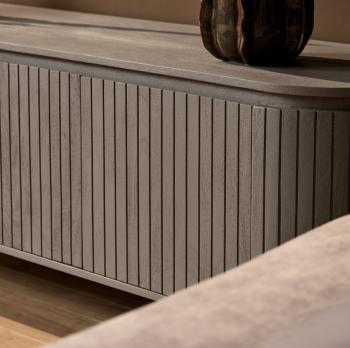 TV-Meubel Taupe 210 cm