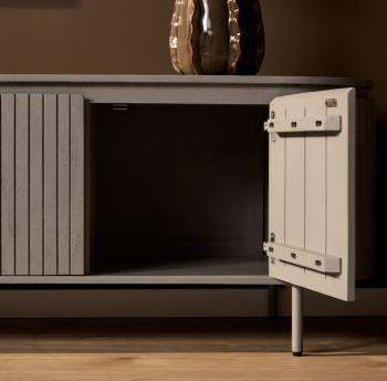 TV-Meubel Taupe 210 cm