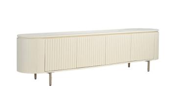Binnenkant tv-meubel Noor 210 cm walnoot