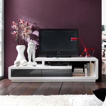 Aannemelijk zwavel exotisch hoogglans tv meubel celia wit bestellen | Aktie wonen.nl