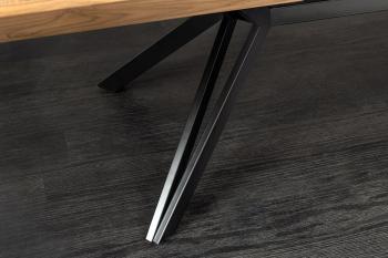 Uitschuifbare Eetkamertafel Eiken 200-320 cm