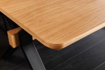 Uitschuifbare eettafel eiken 180-300 cm