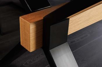 Uitschuifbare eettafel eiken 180-300 cm