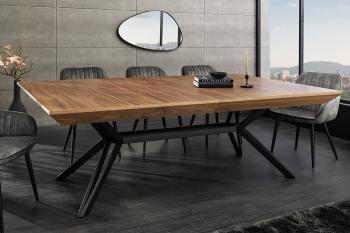 Uitschuifbare Eetkamertafel Walnoot 200-320 cm