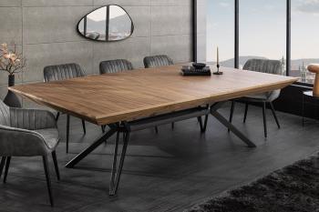 Uitschuifbare Eetkamertafel Walnoot 200-320 cm