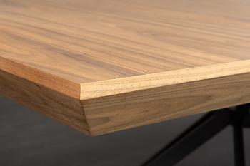 Uitschuifbare Eetkamertafel Walnoot 200-320 cm