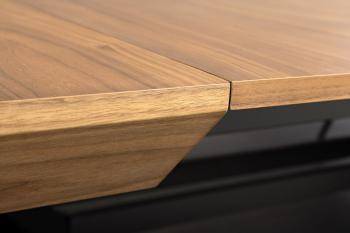 Uitschuifbare Eetkamertafel Walnoot 200-320 cm