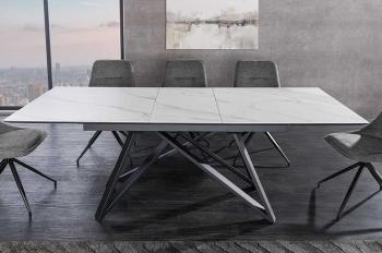 Uitschuifbare tafel concord wit keramiek 160-200 cm