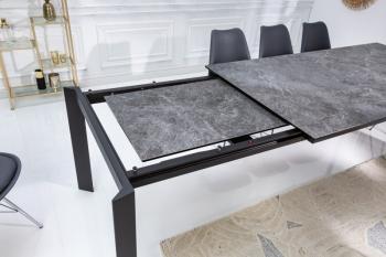 Tafel uitschuifbaar keramiek marmer optiek 180-240 cm