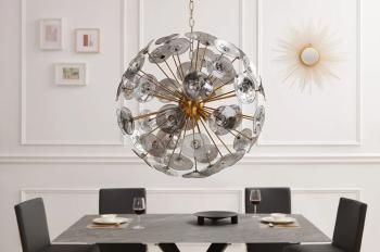 design hanglamp goud glas 66 cm