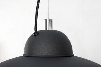 Hanglamp zwart zilver 55cm