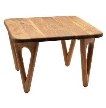 Bijzettafel vierkant met V-vorm poten 60 cm