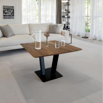 Salontafel massief acaciahout 60 cm