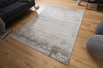 Vloerkleed beige grijs 240x160 cm